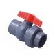 irrigation control  valve single union pvc ball valve