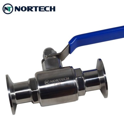 1/2"- 4"/ SANITARY FULL BORE MANUAL BALL VALVE  TRICLAMP for food pricessing